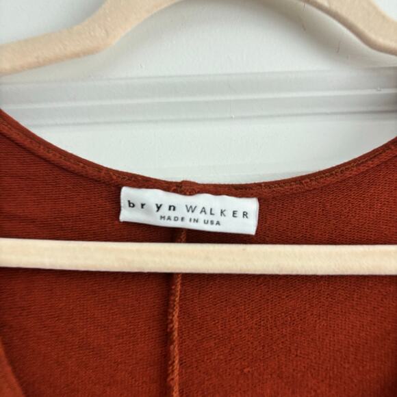 Bryn Walker Rachelle Tunic Soft Stretch Jersey Long Sleeve Top Sequoia Sz XL - Picture 10 of 13